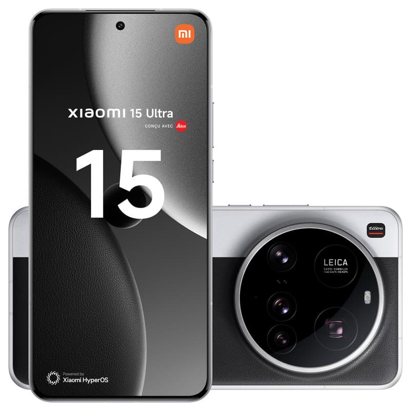 Xiaomi 15 Ultra 5G 16+512 Go Argent Chromé - Neuf